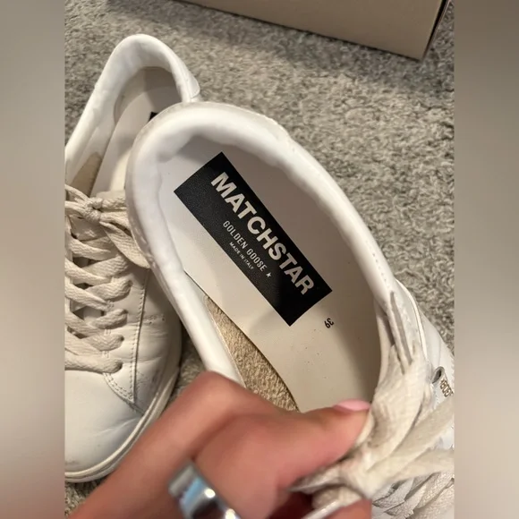Golden goose leather sneaker size 39 - Picture 7 of 16